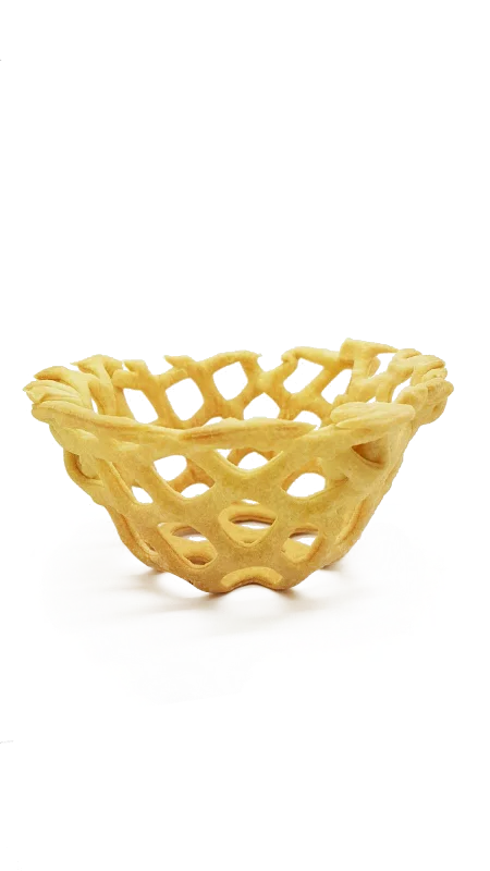 Puff Pastry Lattice Basket