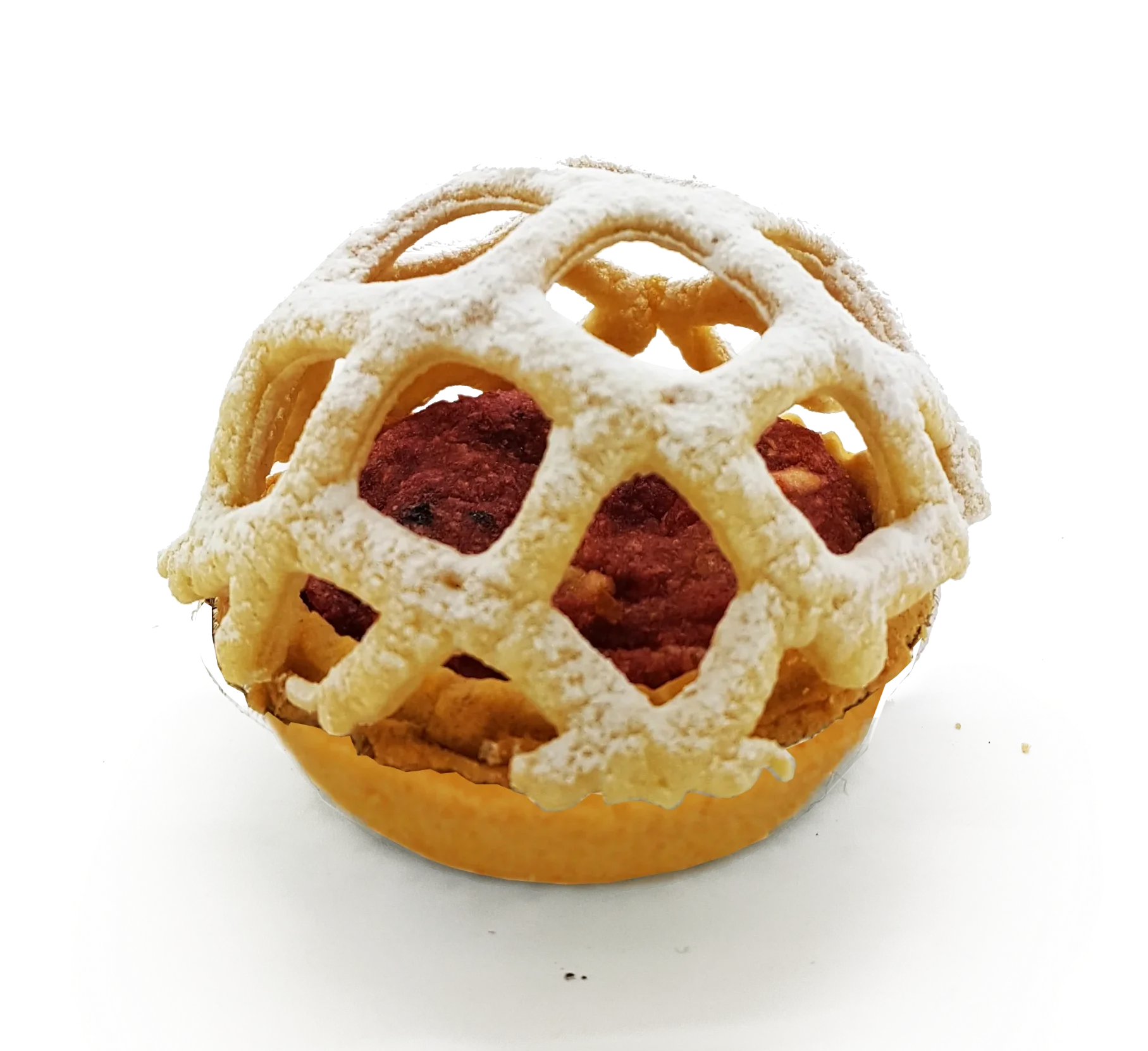 Apple Tart with Lattice Dome