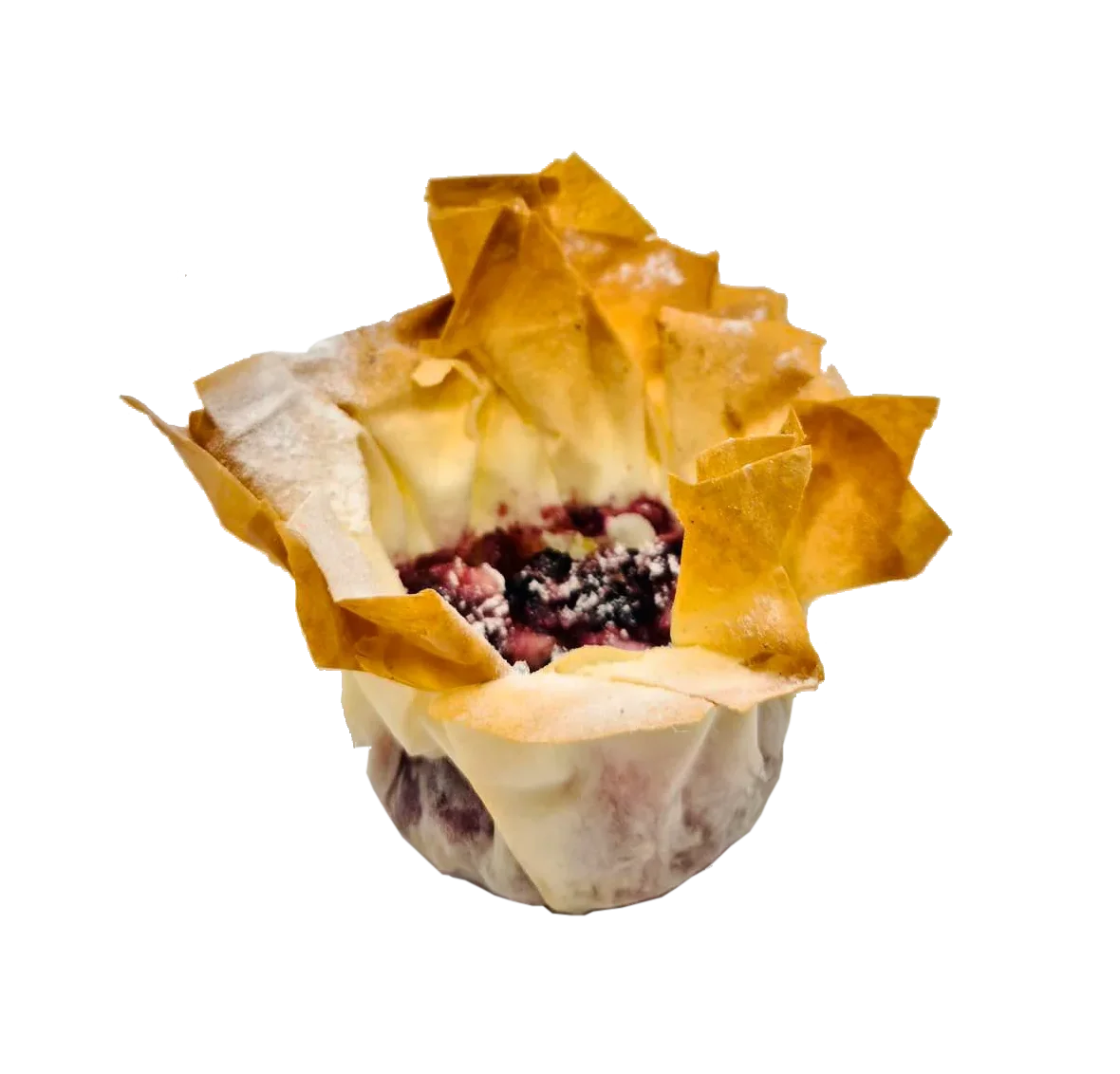 Open Apple Filo Basket
