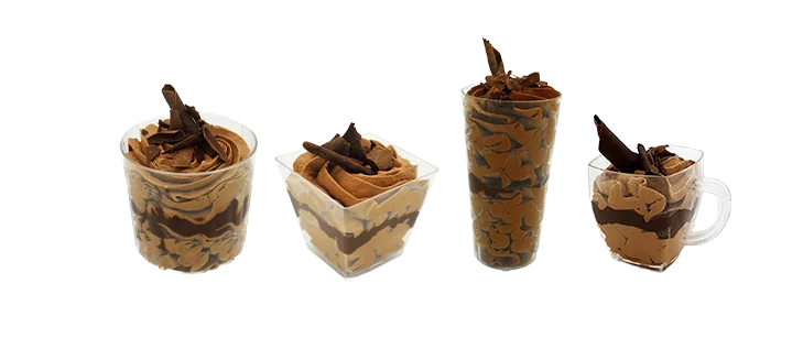 Mousse Cup, Chocolate or Coffee