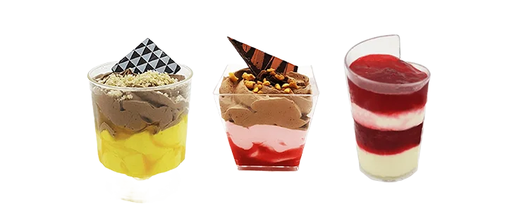 Mousse Cup, 2/3 Flavours